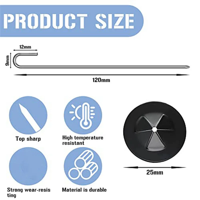 100 упаковок солнечных панелей детали крепления из нержавеющей стали для забора