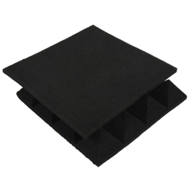 

12 pcs -Soundproofing Foam Sound Absorption Pyramid Studio Treatment Wall Panels