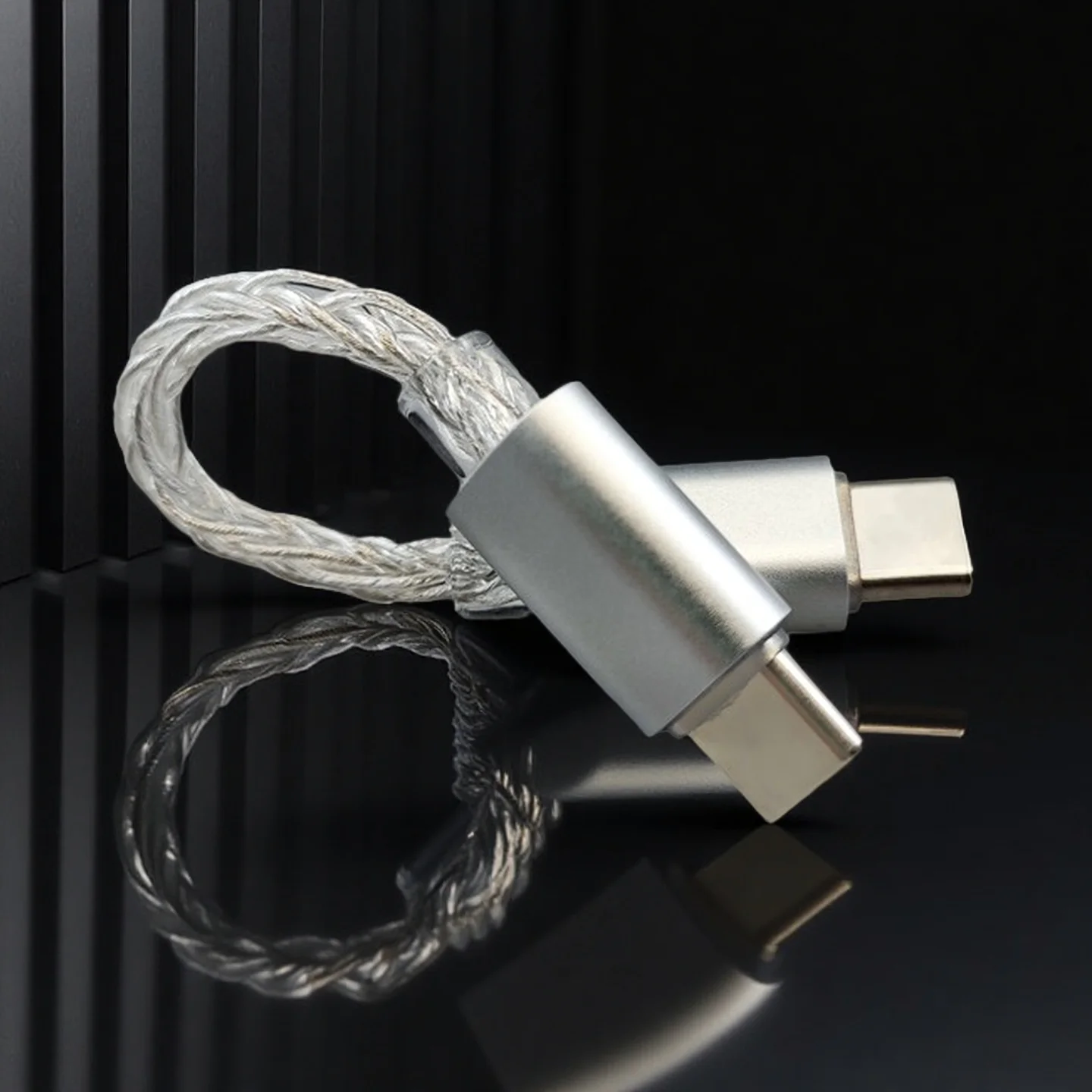 Фото Усилитель ЦАП типа C к типа C Аудиокабель OTG USB C HiFi Портативный усилитель №4