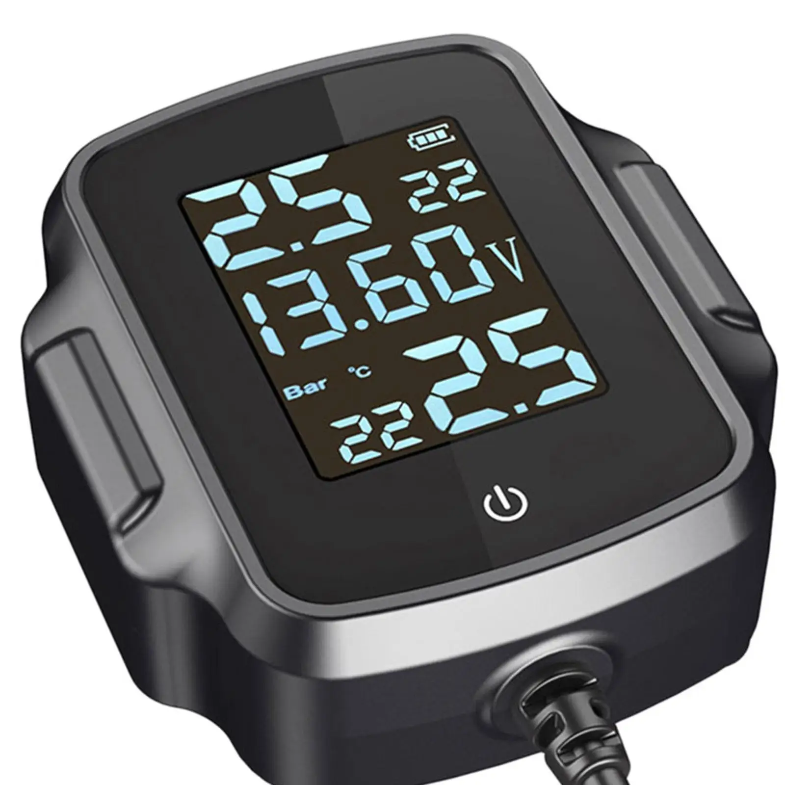 

Motorcycle TPMS Tire Pressure Monitoring System Gauge Wireless USB Charger