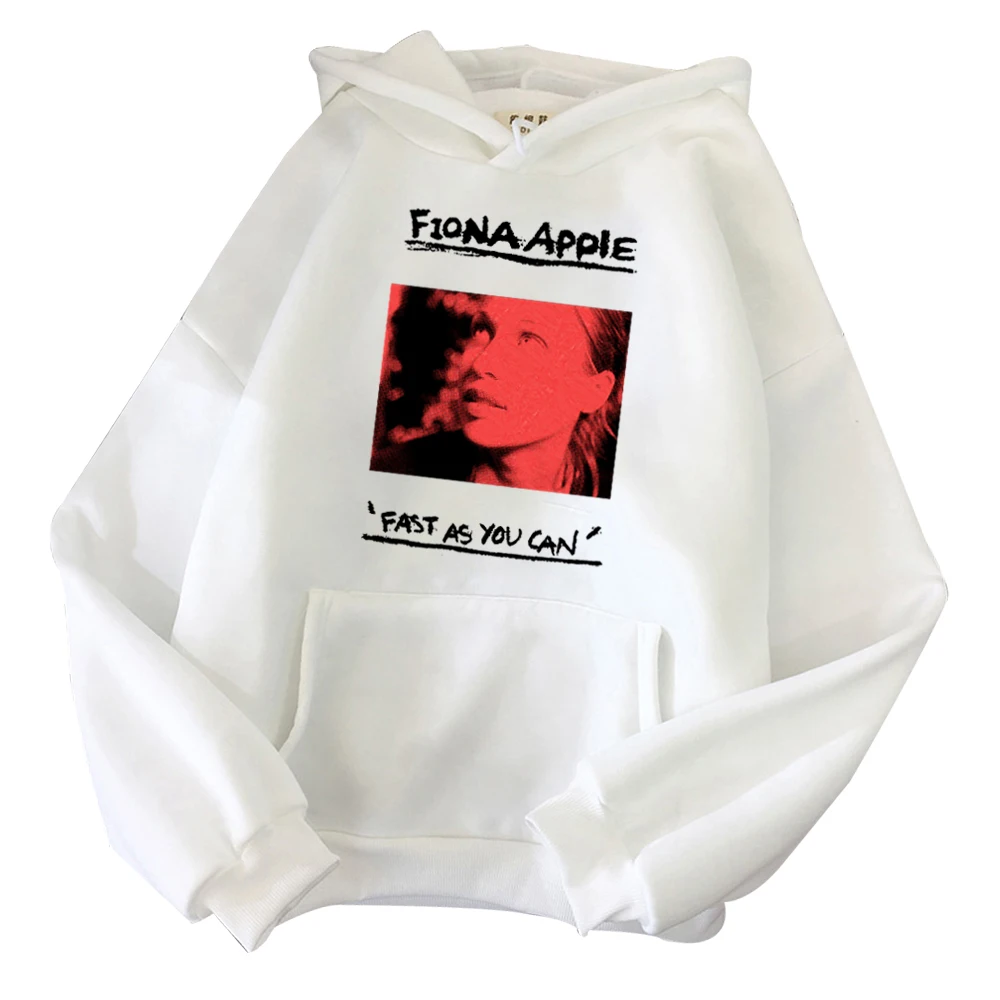 Толстовка Fiona Apple с капюшоном модные повседневные толстовки длинным рукавом в