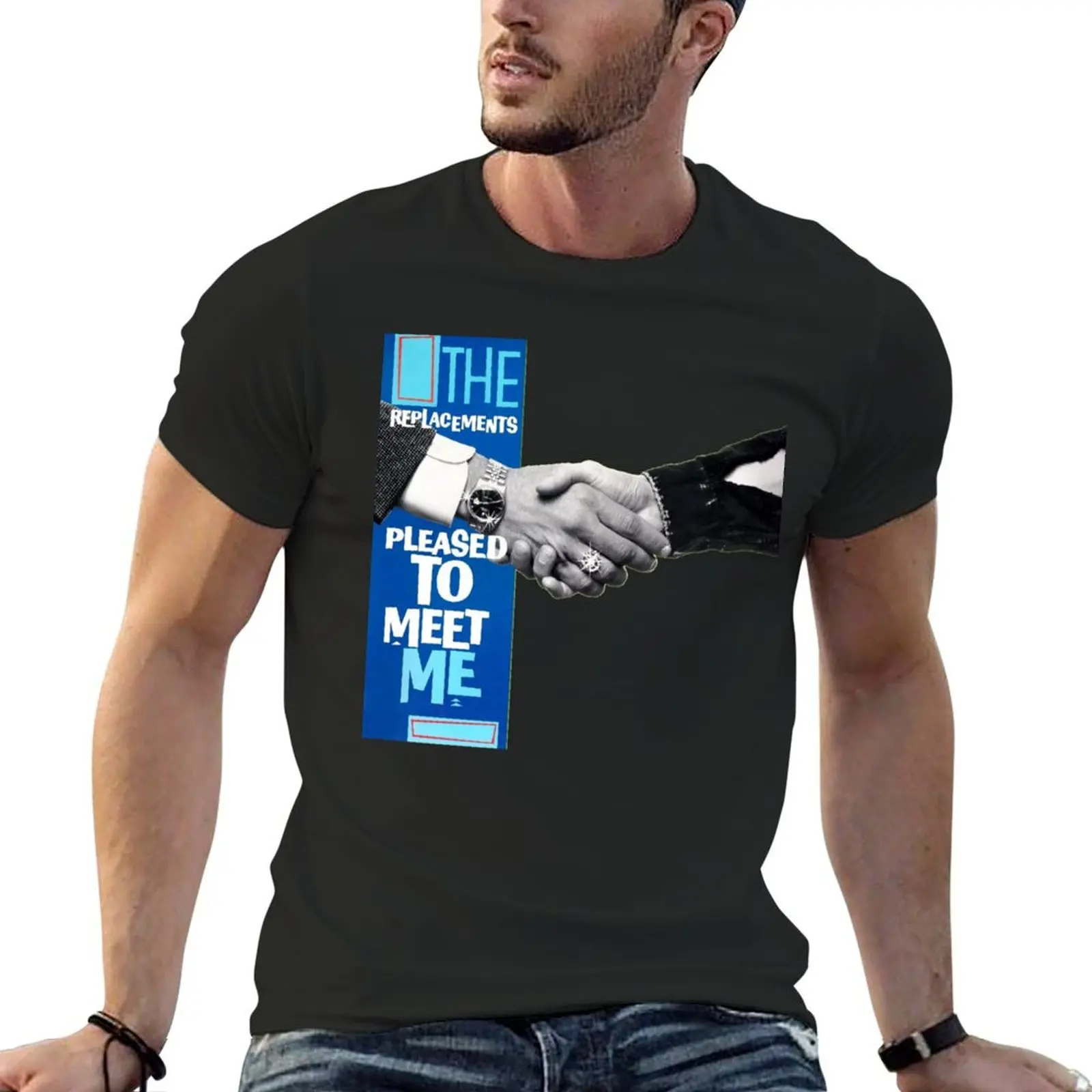 Футболка Meet Me мужская с графическим принтом дизайнерская тенниска оверсайз