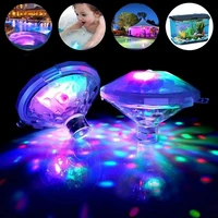 led disco floating pond lamp swimming pool water surface decorative light for party bar lighting glowing show battery waterproof