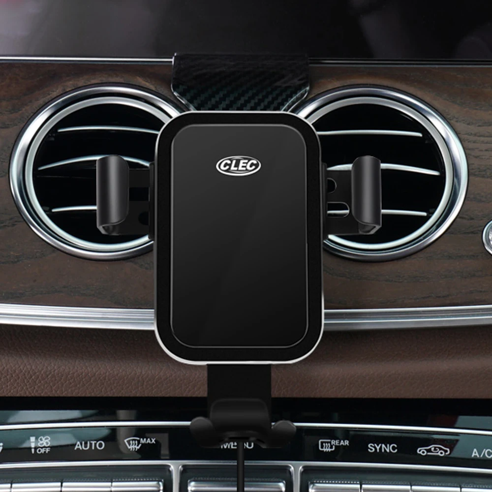 carbon line car phone holder bracket for mercedes benz e class w213 2021 2020 phone holder stand for benz e class 2017 2018 2019 free global shipping