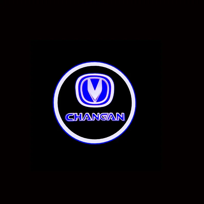 

Автомобильный светодиодный лазерный проектор для дверей, 2 шт., призрак, тень, приветственная лампа для логотипа Changan CS95 CX70 CS15 CS35 CS75, автомобильные аксессуары