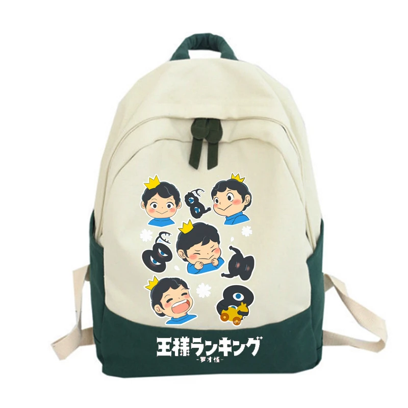 

Anime Ranking of Kings Porgy Prince Printed Canvas Bag Casual Boys and Girls Gift School Bag Large-capacity Hot Student Backpack