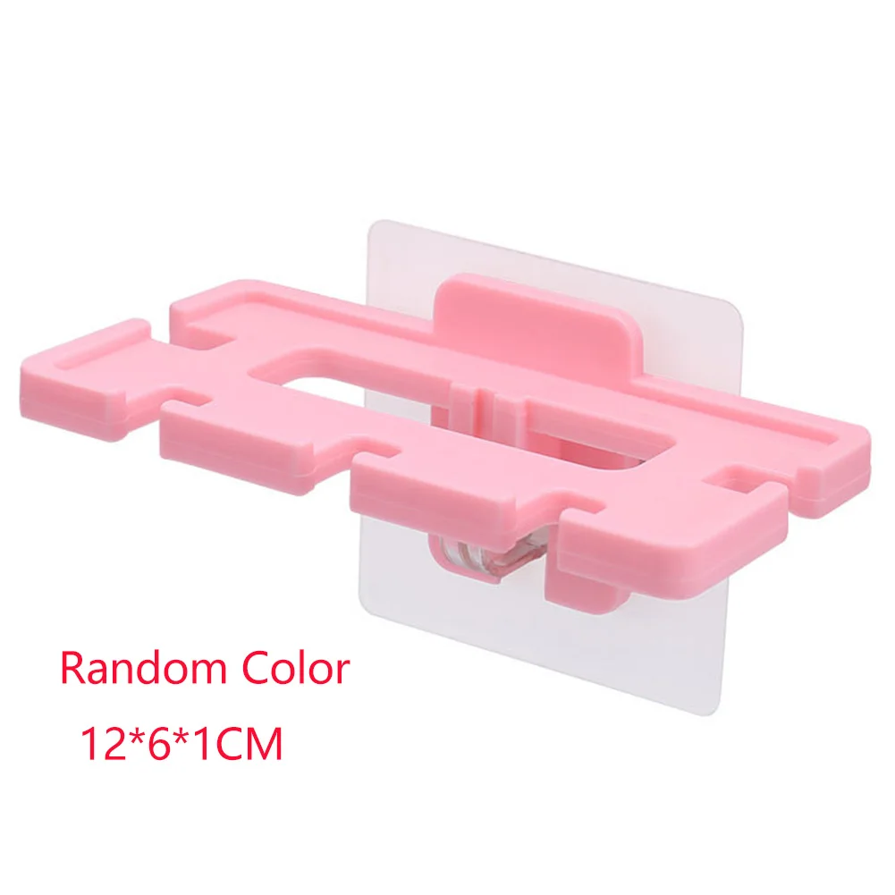 

5 Holes Perforated Household Space Saving Toothbrush Holder Storage Rack Hygienic Organizer Water Free Bathroom