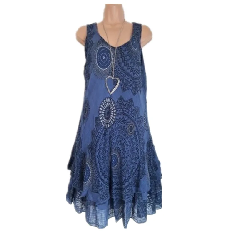 

Женское винтажное платье с принтом, Элегантное повседневное платье Вечерние, лето 2019