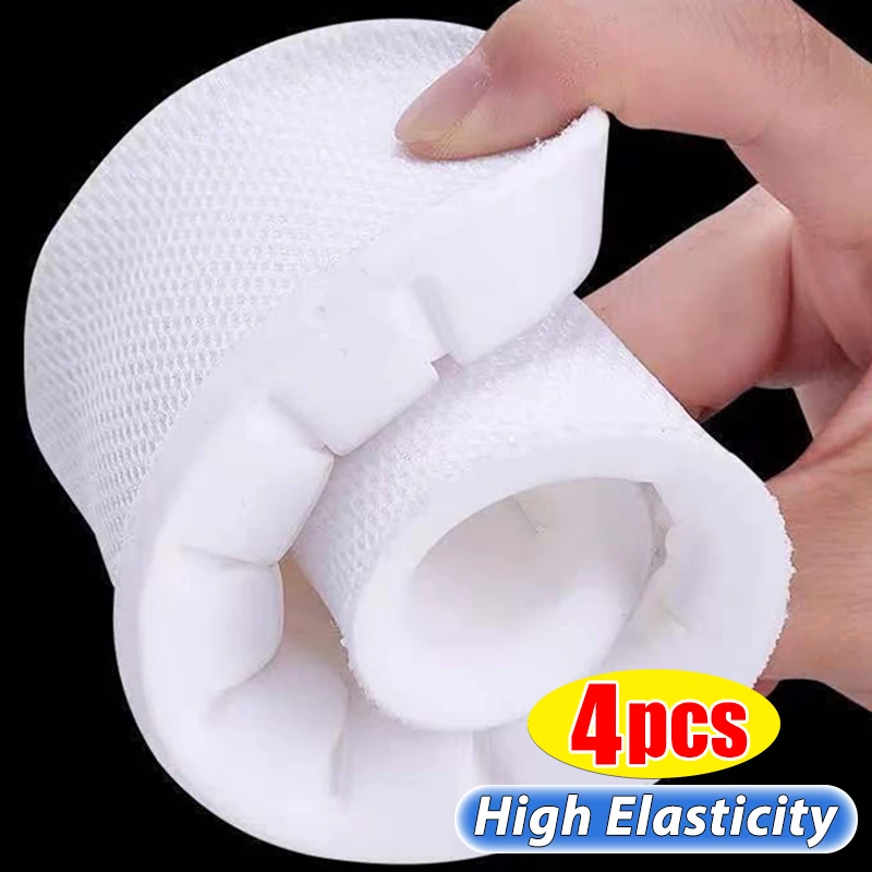4PCS Latex Insoles Sport Shoes Sole Breathable Deodorant Sweat Absorbing Soles for Men Women Soft Thicken Soles Shock Absorption