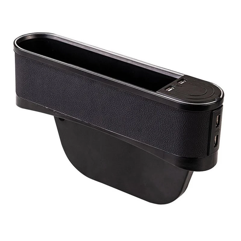 le Siembali de Voiture Attrape-Espace Organisateur Poche pour Boîte Rangement avec Фиолетовый la Ceinture Bleue 4-портовый Usb Si