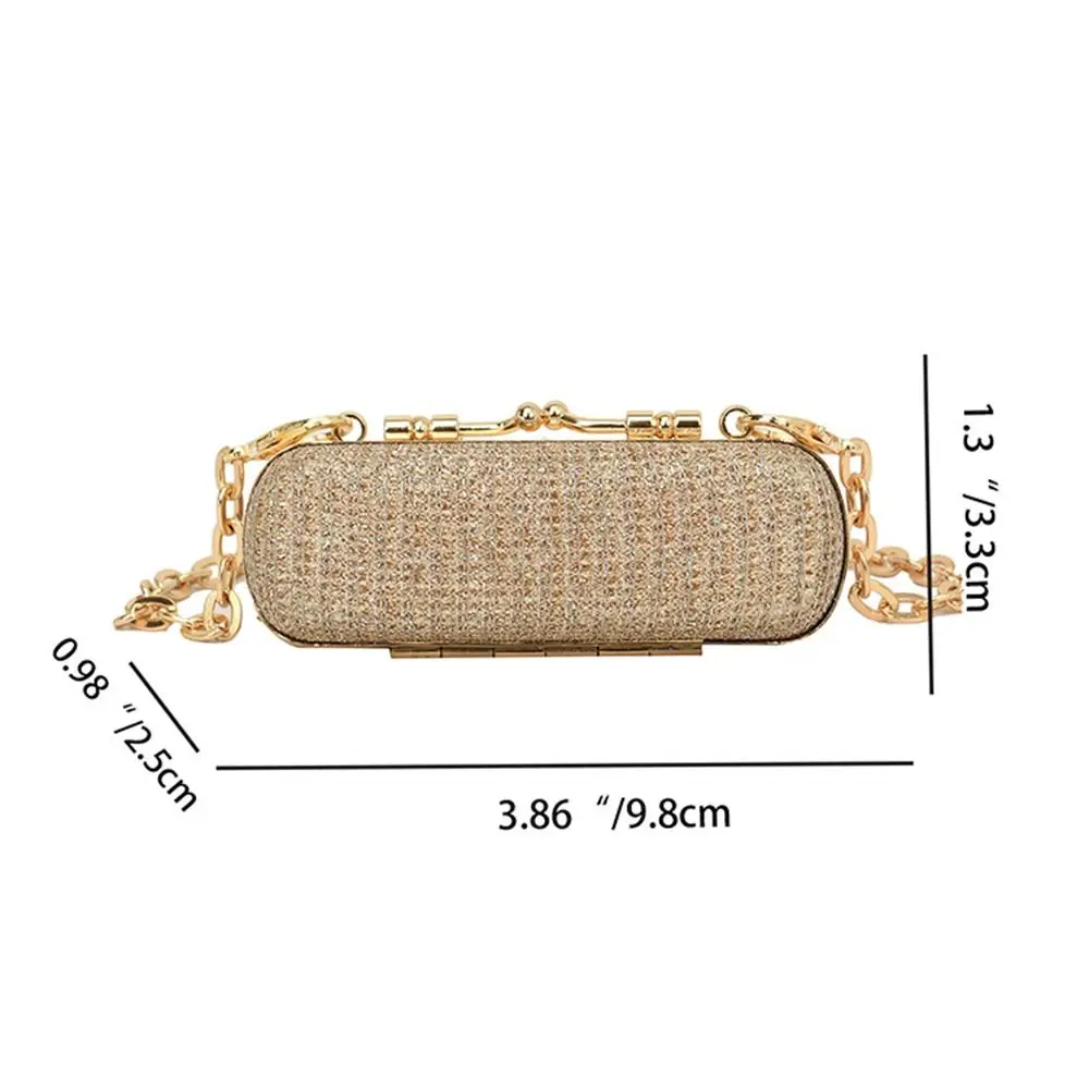 Ретро блестящая вечерняя банкетная сумка со стразами в форме облака