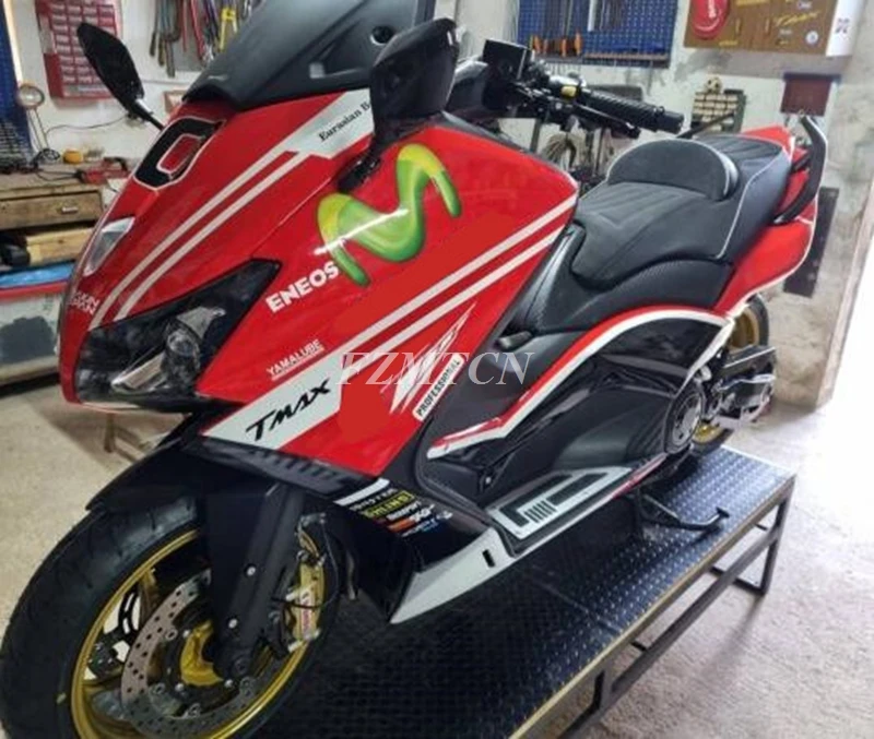 

Injection Mold New ABS Fairings Kit Fit for YAMAHA Tmax 530 2012 2013 2014 12 13 14 Bodywork Set Red