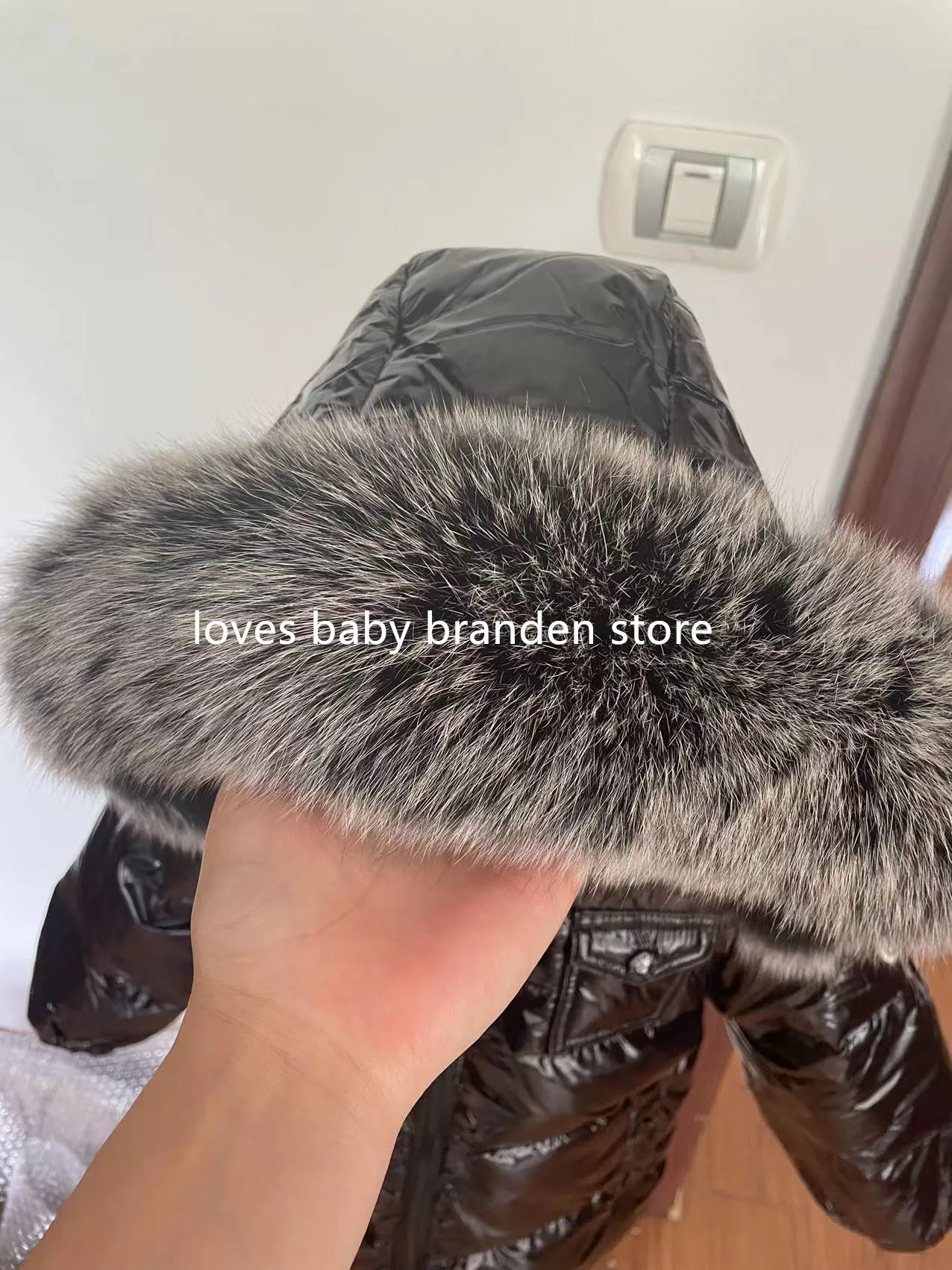 New Russian Winter Children Down Jacket Overall Suit big Real Fur Collar Kids Ski Suit Boys Girls Plus Warm Jacket Silver ws876 images - 6