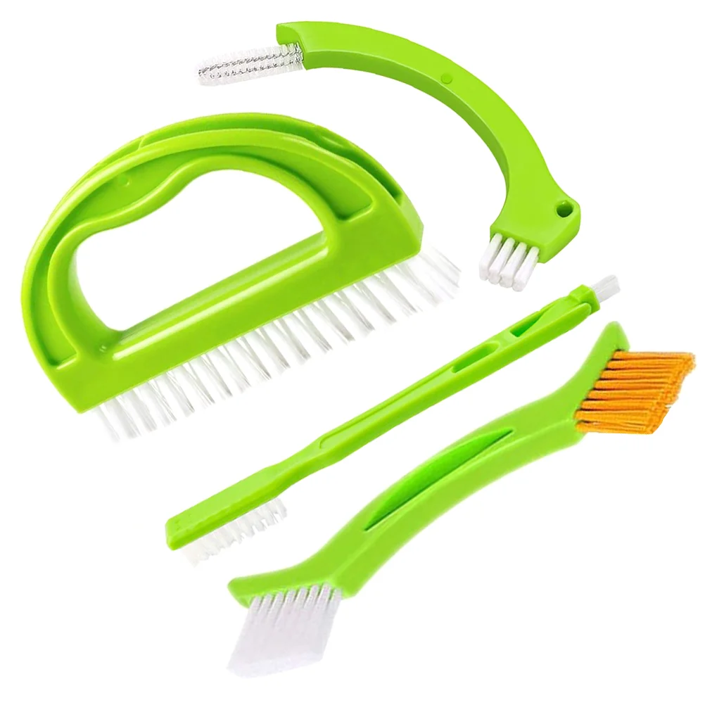

4pcs Brushes Grout Cleaning Brush Tile Joint Brush Detail Brush Tile Cleaner for Indoor Home Kitchen