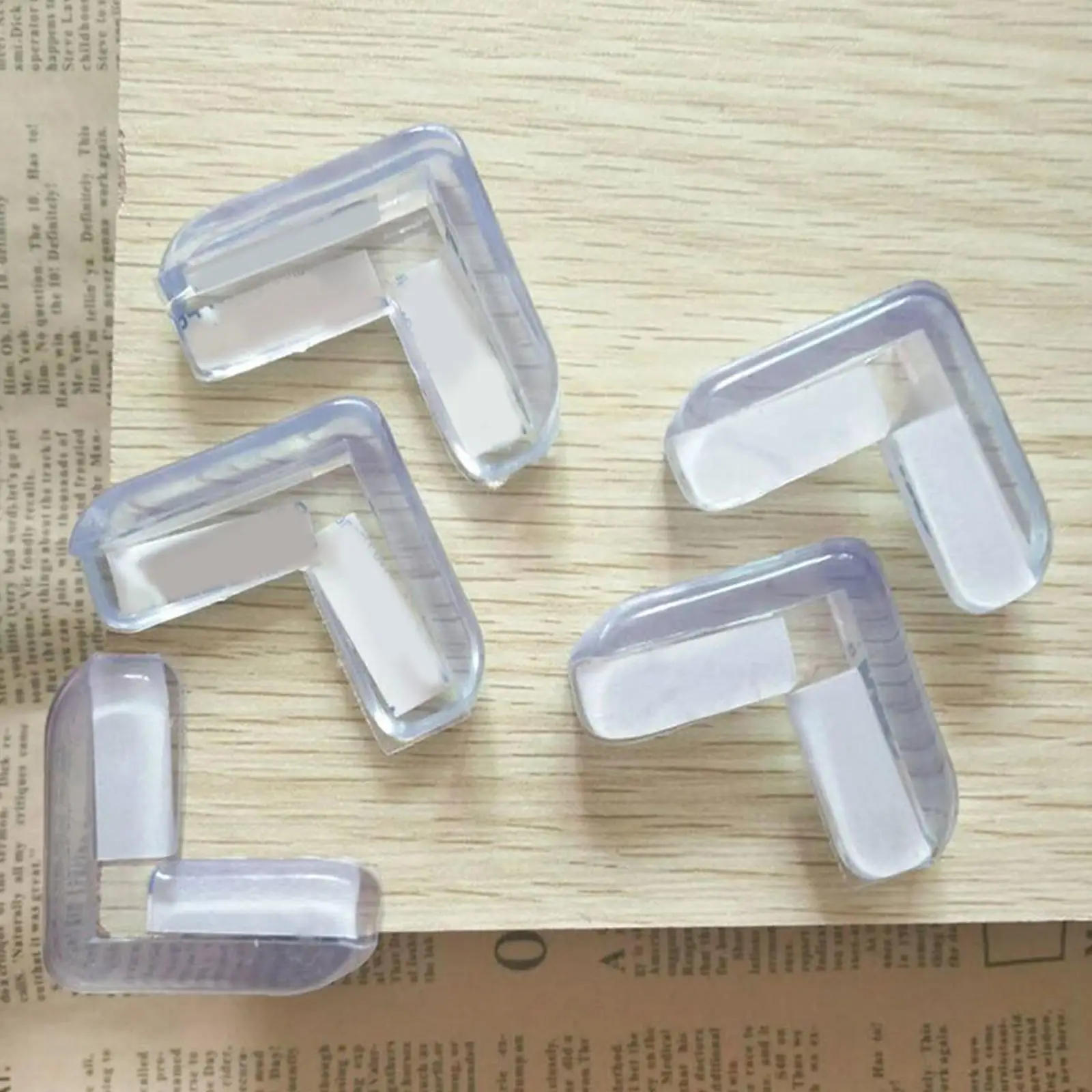 

4/8/12Pcs Table Corner Edge Protection Cover Soft Transparent Desk Edge Corner Child Baby Safety Silicone Protector Home Tool