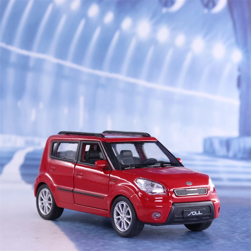 WELLY масштаб 1:36 KIA Soul высокий симулятор игрушечный автомобиль модель автомобиля