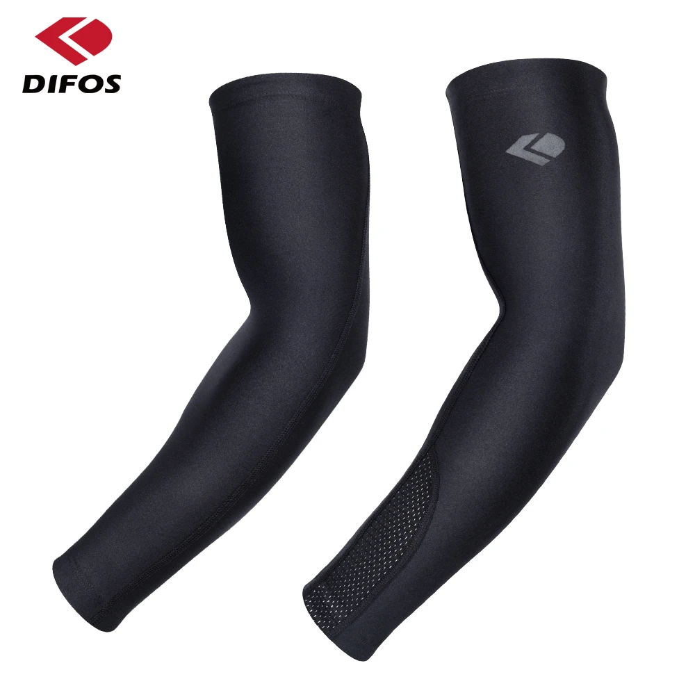 DIFOS Cycling Ice Silk Sleeves Unisex UV Protection Warmer Outdoor Sports MTB Bike Running Sleeve Cover Road Bicycle Arm Cover