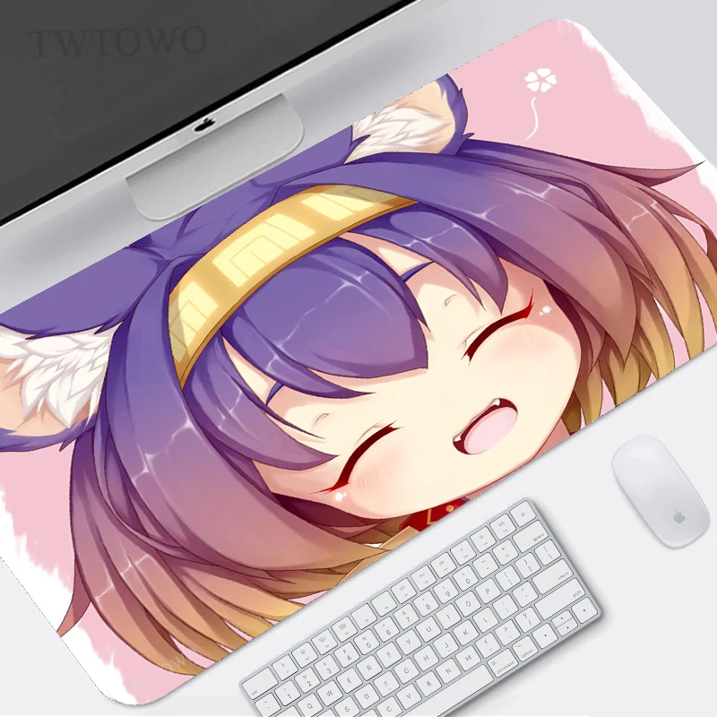 

No Game No Life Mouse Pad Gamer XL HD Large Mousepad XXL MousePads Desk Mats Anti Slip Natural Rubber Mice Pad Desktop Mouse Pad