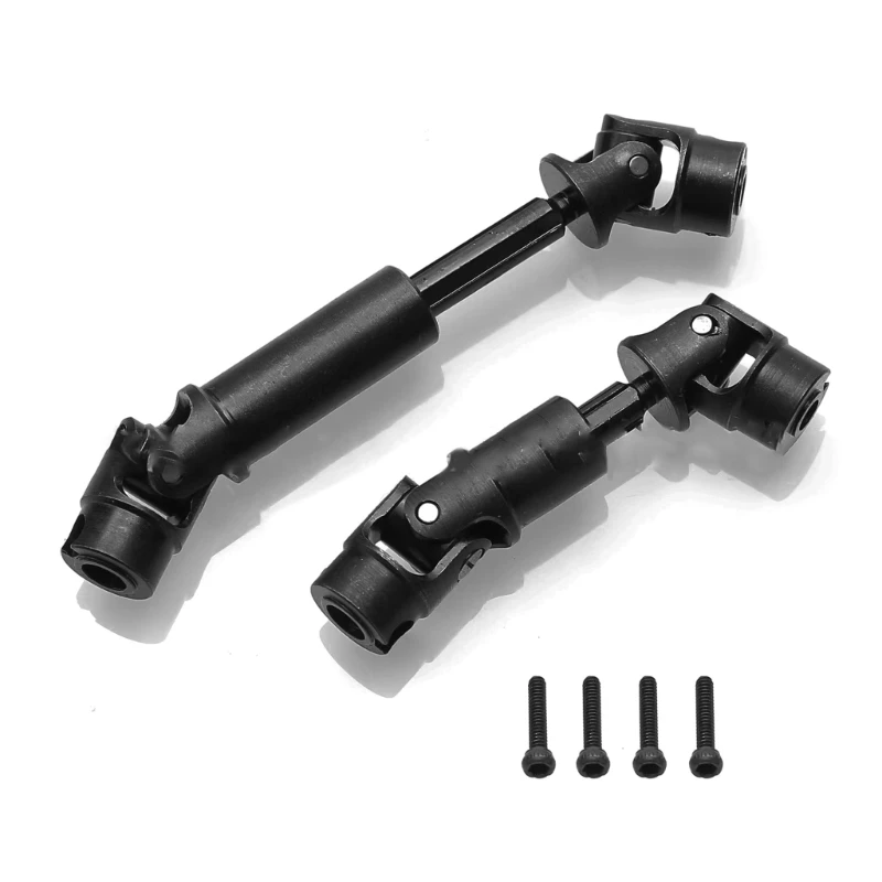 

Drive Shaft Drive Axles Transmission Shaft for 1/18 TRX4M RC Crawler Car Axial- Stainless Steel Spare Part F19E