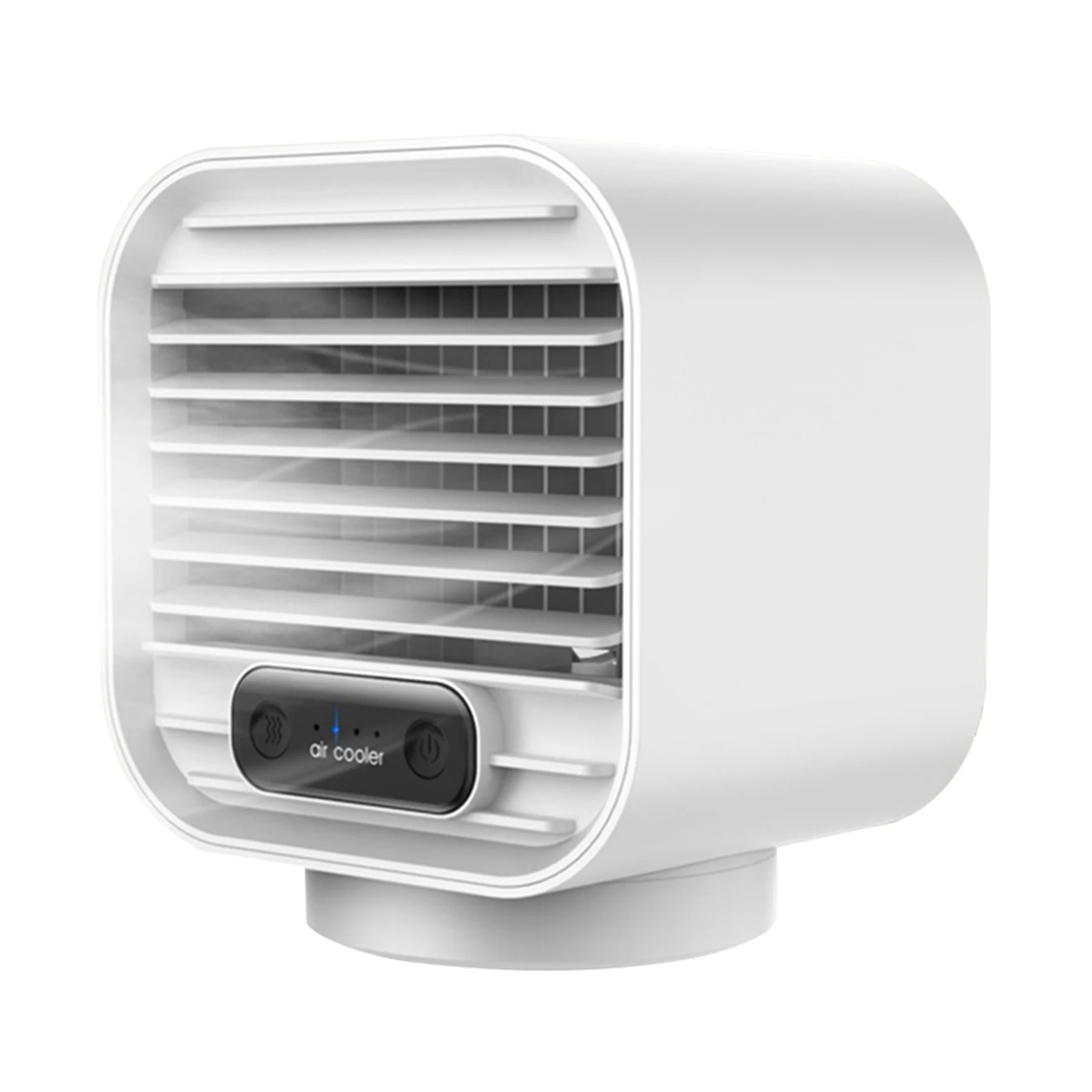 

Портативный вентилятор для кондиционера, настольный мини-кулер с USB, 3-скоростной охлаждающий вентилятор для дома и офиса, белый
