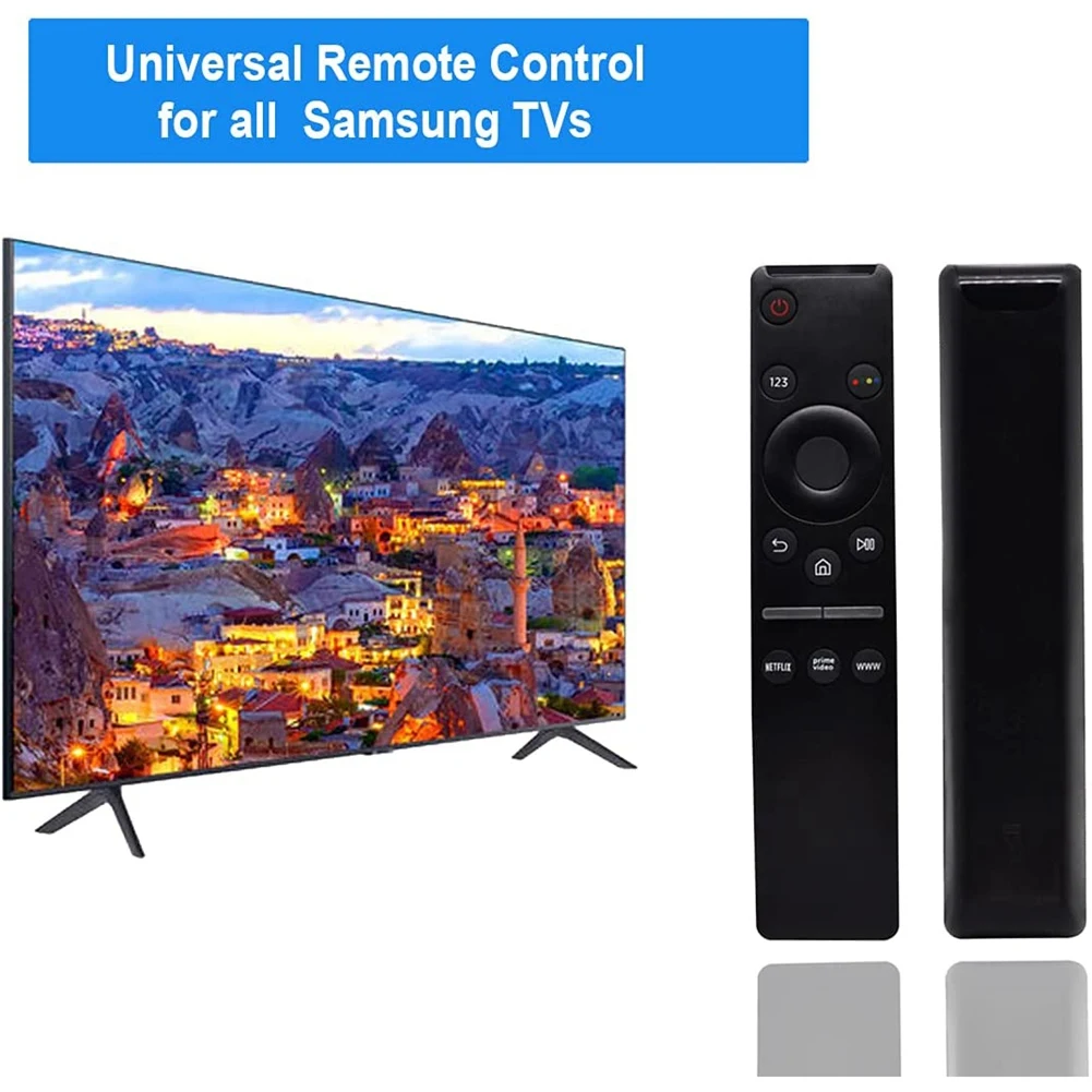 Universal Remote Control for All Samsung TV LED QLED UHD SUHD HDR LCD Frame Curved HDTV 4K 8K 3D Smart TVs