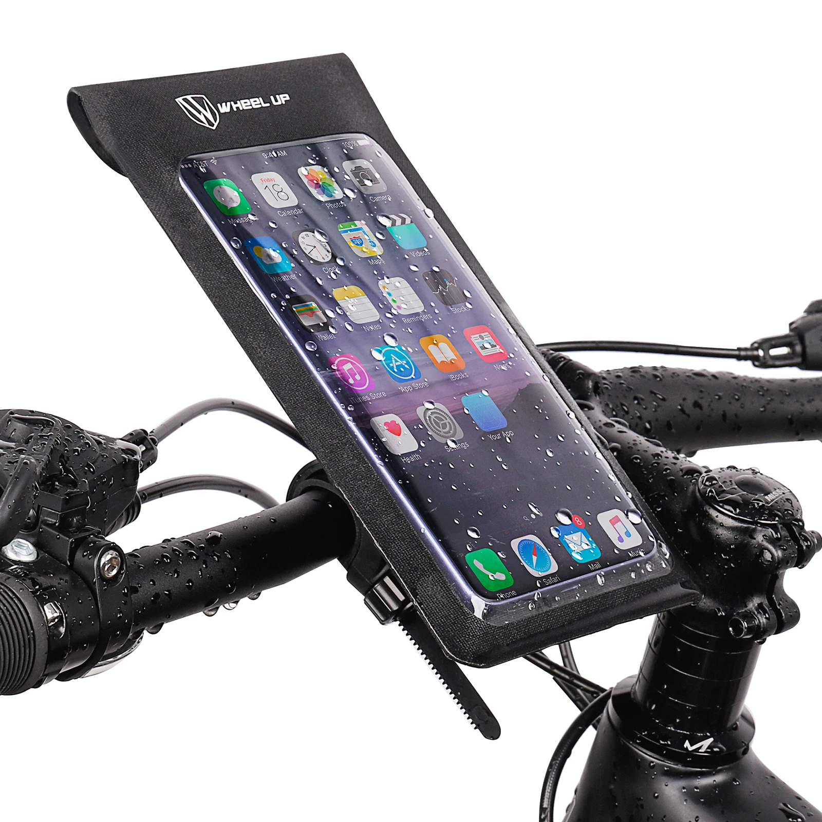 

Waterproof Bike Handlebar Phone Holder Cycling Touchscreen Cellphone Mount Bag phone phone
