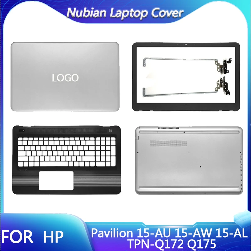

New For HP Pavilion 15-AU 15-AW 15-AL TPN-Q172 Q175 Laptop Housing LCD Back Cover/Front Bezel/Hinges/Palmrest/Bottom Case Cover