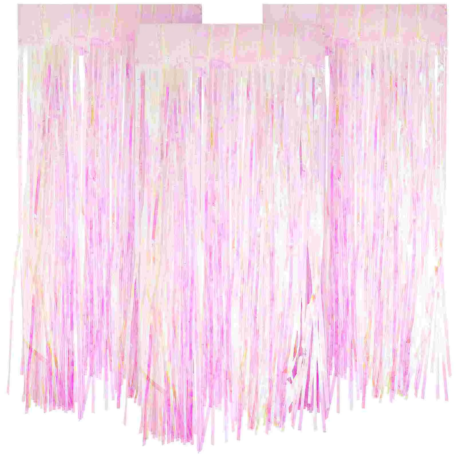 

Curtains Curtain Fringe Backdrop Party Tinsel Door Decorations Tassel Streamer Streamers Metallic Fringes Wall Props Photo Booth