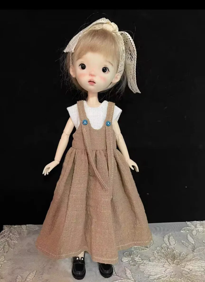 Высококачественный стиль 2025 года 2 шт. юбка на подтяжках Blythe/топ 1/6 30 см (подходит