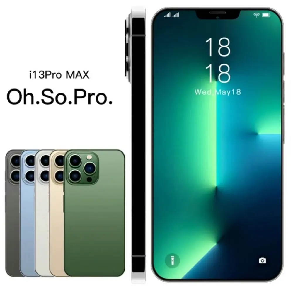 I13 Pro Max смартфон с 2-мя слотами для SIM-карт 16 ГБ + 512 |
