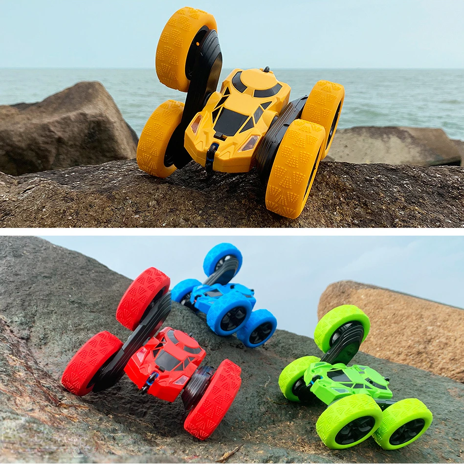 

RC Drift 4WD Toy 2.4G Stunt Off-road Double-sided RC Stunt Car 360 Rolling RC Car Children's Toys Birthday Gift