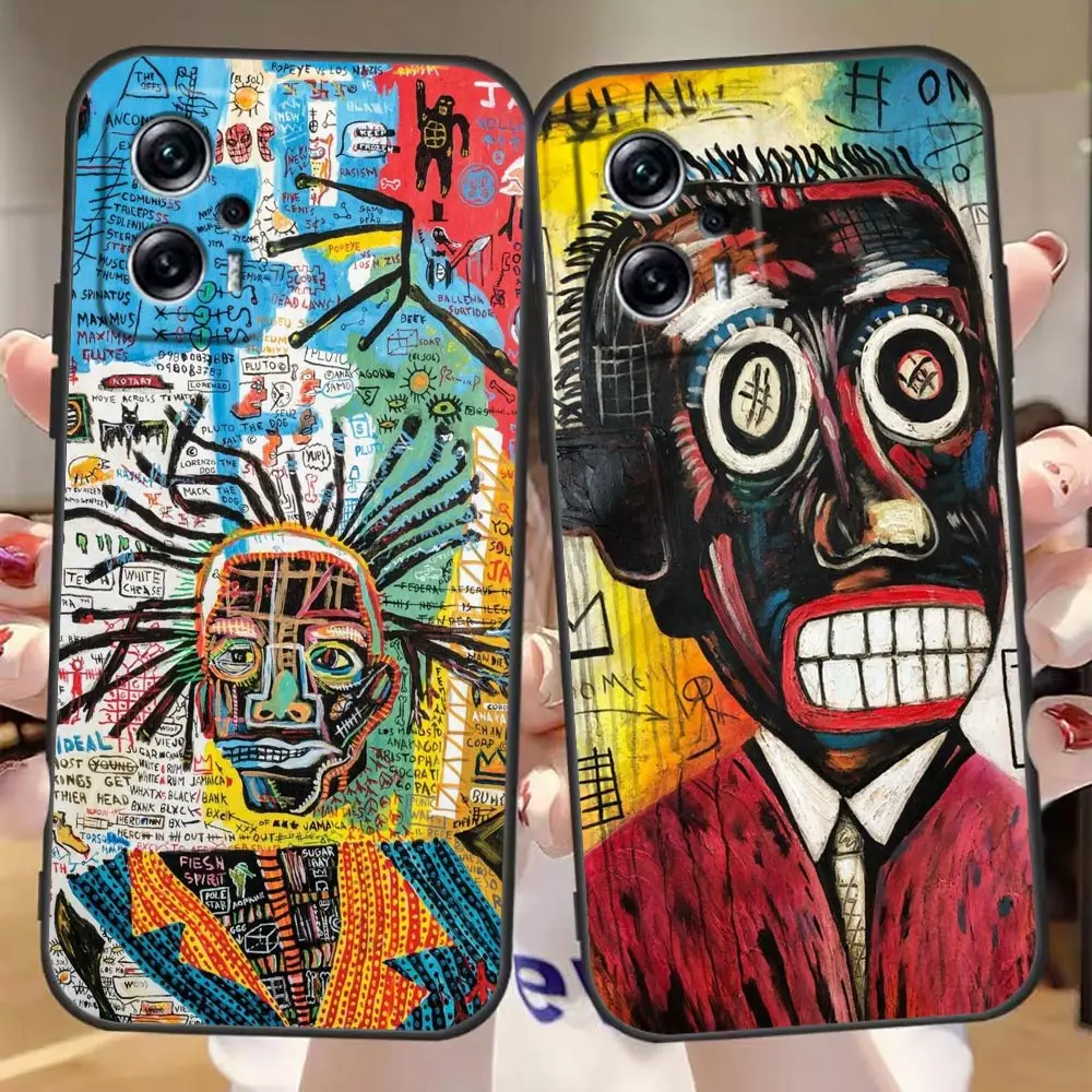 

Phone Case For Redmi Note 12 11 10 9T 9S 9 8T 8 7 6 A1 GO Pro Aprime 5G 4G Case Coque Funda Shell Capa Cover Street Art Graffiti