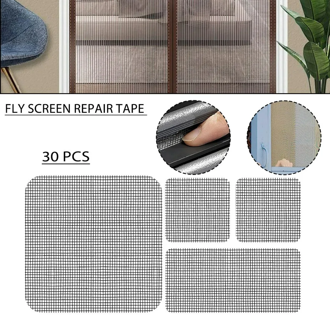 

New Fly Screen Repair Tape Window Mosquito Prevention Repair Sticker Strong Stickiness Convenient Use Bed Curtain Window Mesh