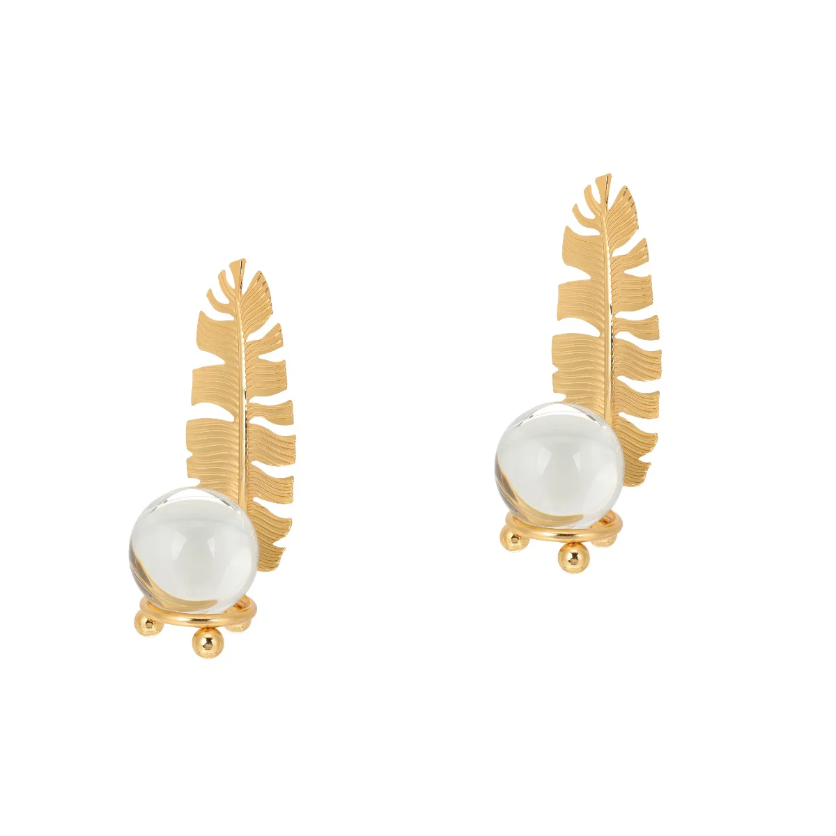 

2 Sets Crystal Stand Household Crystal Adornment Home Desktop Crystal Craft