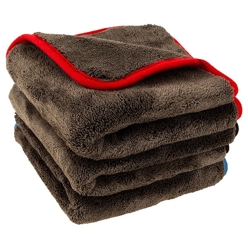 

Car Cleaning Cloths Upgraded 1200gsm Ultra-Thick Car Drying Towel Microfiber Cloth Soft Super Absorbent Cleaning Towel