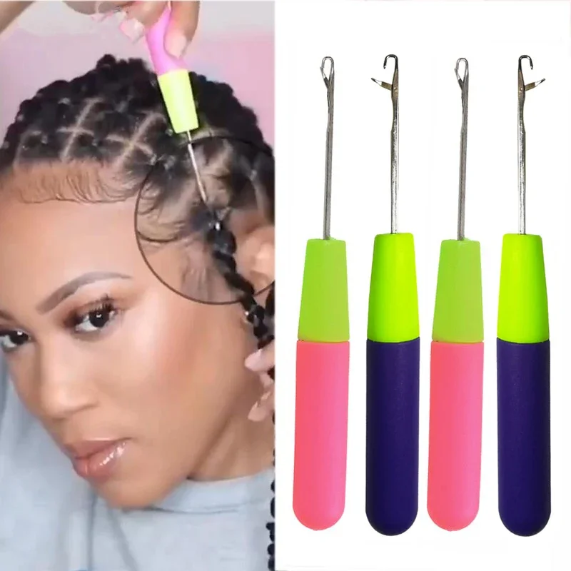 

8/16Pcs Latch Hook Crochet Needle Dreadlocks Knitt Hair Crochet Needle Hook Hair Weaving dreadlocks Accessories