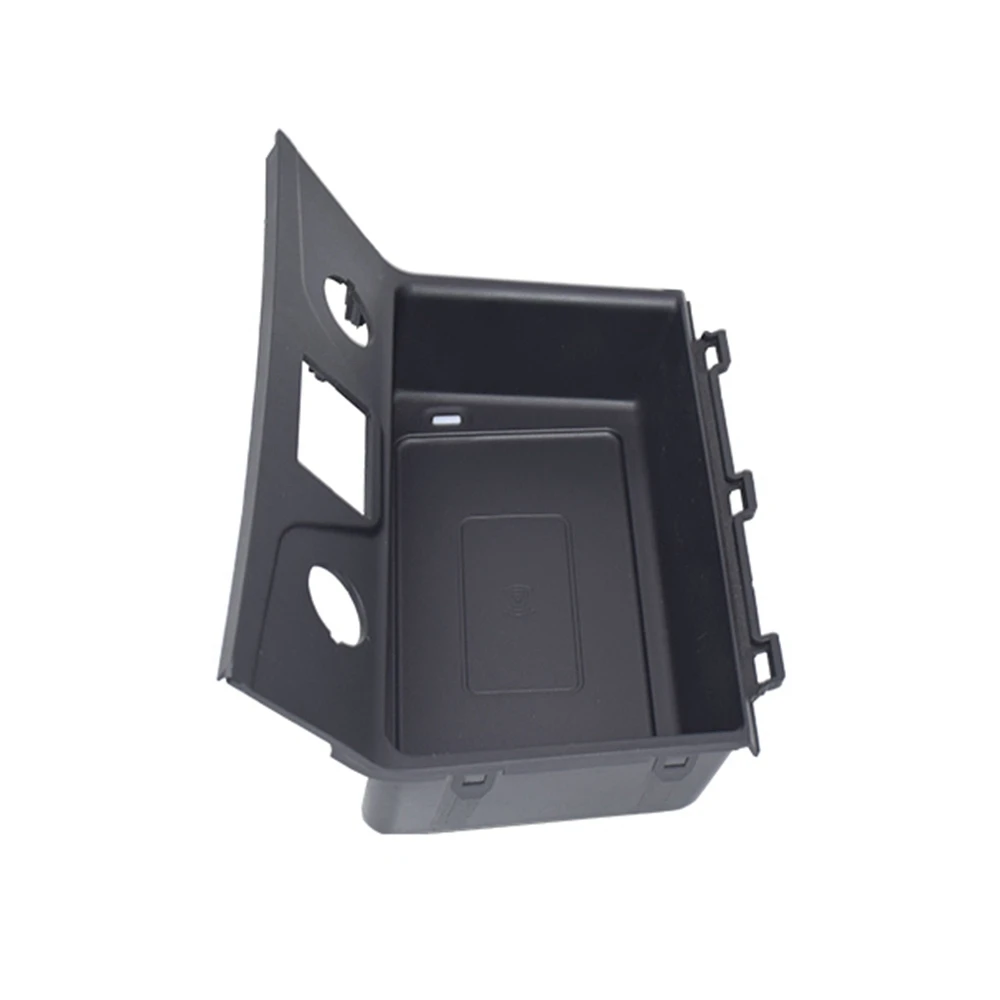 

Беспроводное зарядное устройство для Hyundai Tucson, индукционное зарядное устройство для автомобиля, встроенная зарядная площадка для смартфона QI 15 Вт, Модернизированная зарядная коробка для хранения