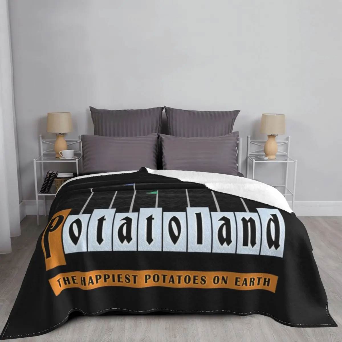 Картофельная футболка плед одеяло теплое одеяла для детской кровати клетчатое