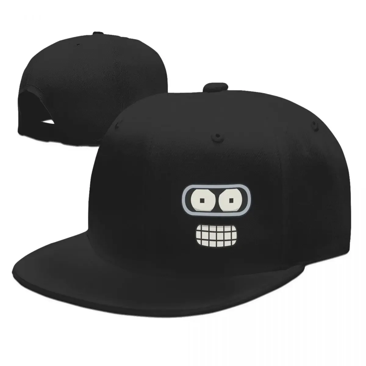 Бейсбольные кепки Bender's Face Snapback Мужчины Женщины Шляпы CasualCap Хип-хоп Бейсбольная кепка Casquette (art.: 3920d362cf16d) - 3920d362cf16d