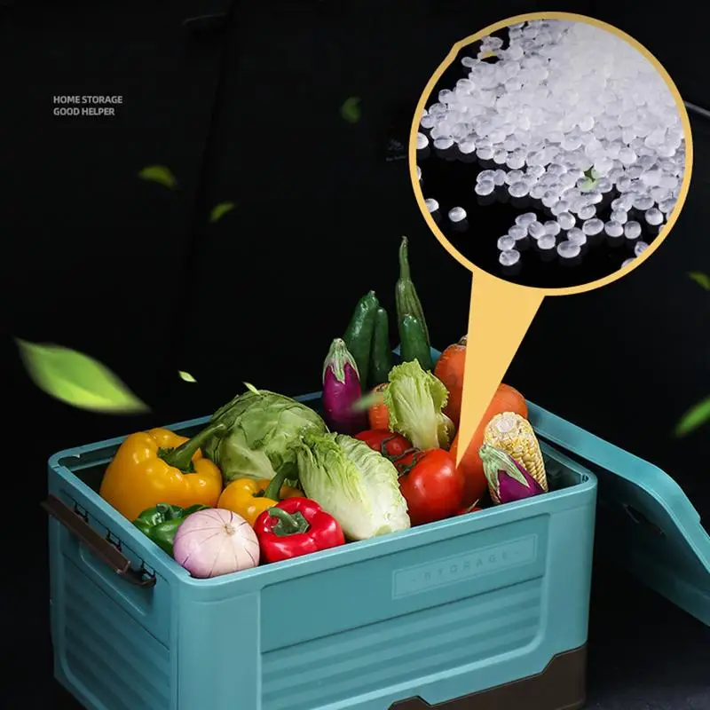 Складной ящик для хранения портативные штабелируемые универсальные ящики