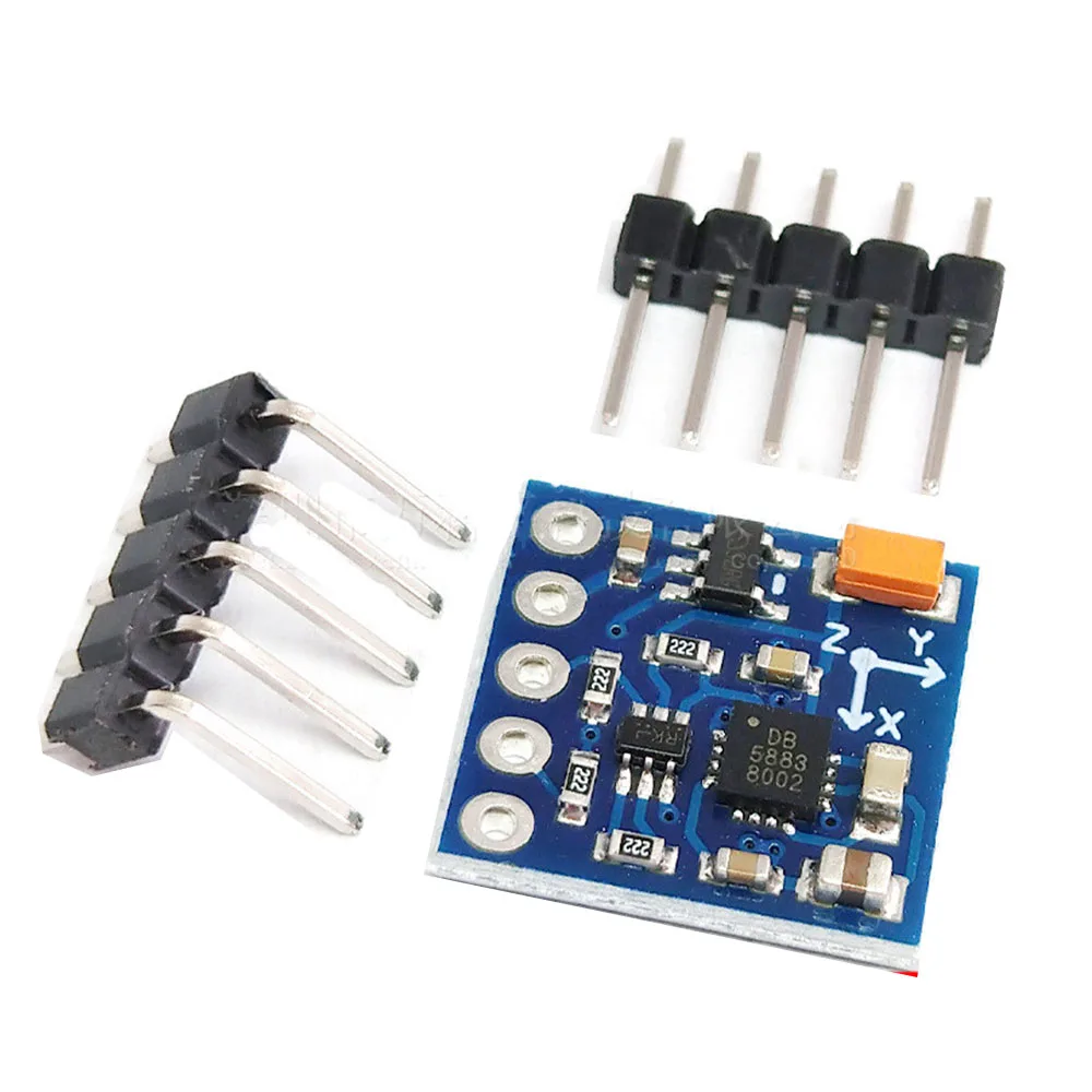 

HMC5883 GY-271 3 в-5 в Тройная ось три оси 3 оси Компас магнитометр сенсорная Модульная плата HMC5883L для чипов Arduino