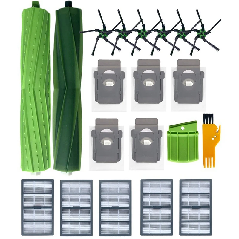 

AD-For Irobot Roomba S9 9150 / S9+ Plus 9550 Robot Vacuum Cleaner Hepa Filter Main Side Brush Dust Bag Spare Parts