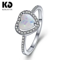 kogavin womens rings fashion wedding party crystal anillos mujer ring gift accessories anillos engagement female