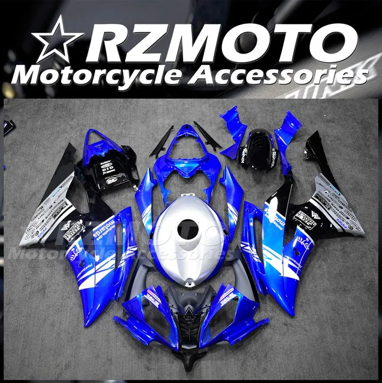 

New ABS Fairings Kit Fit For YAMAHA YZF- R6 2008 2009 2010 2011 2012 2013 2014 2015 2016 Bodywork Set + Tank Cover Silver