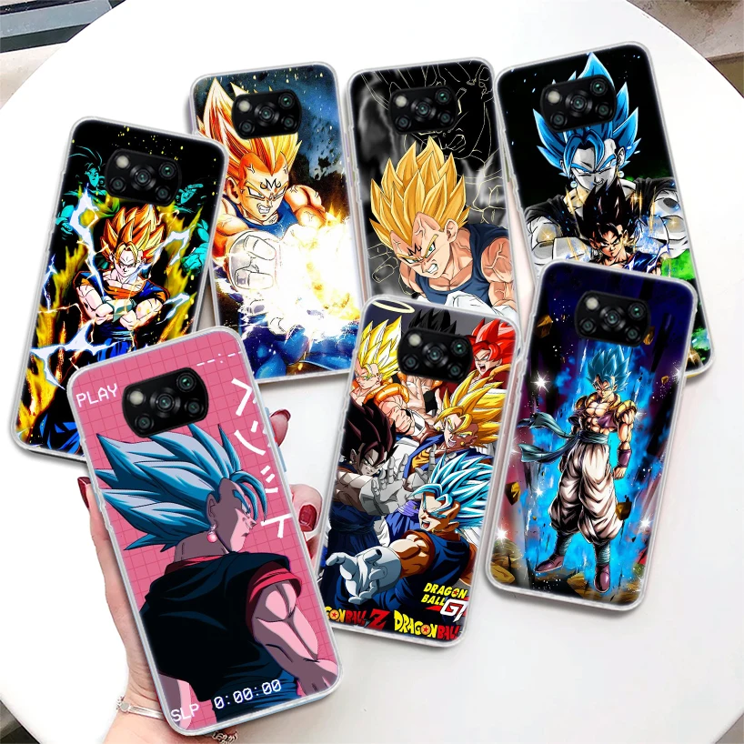 

Dragon Ball Vegeta IV Coque Phone Case For Xiaomi Mi 11 Lite 11i 11T 10T 9T 12 Pro 10 9 8 12X 6X 5X Ultra Soft Cover Shell