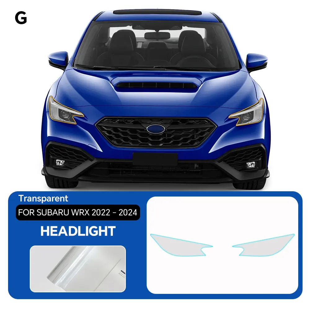

PFCC ТПУ автомобильный невидимый прозрачный для Subaru WRX 2022 2023 2024, наклейка на дверь, передний бампер, аксессуары для багажника, защитная пленка