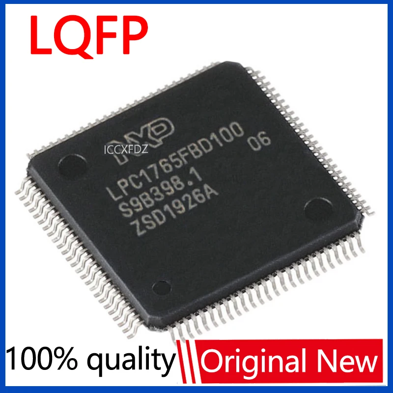 

(1piece) 100% NEW LPC1765FBD100 Microcontroller MCU 32-bit microcontroller LQFP100 ARM chip