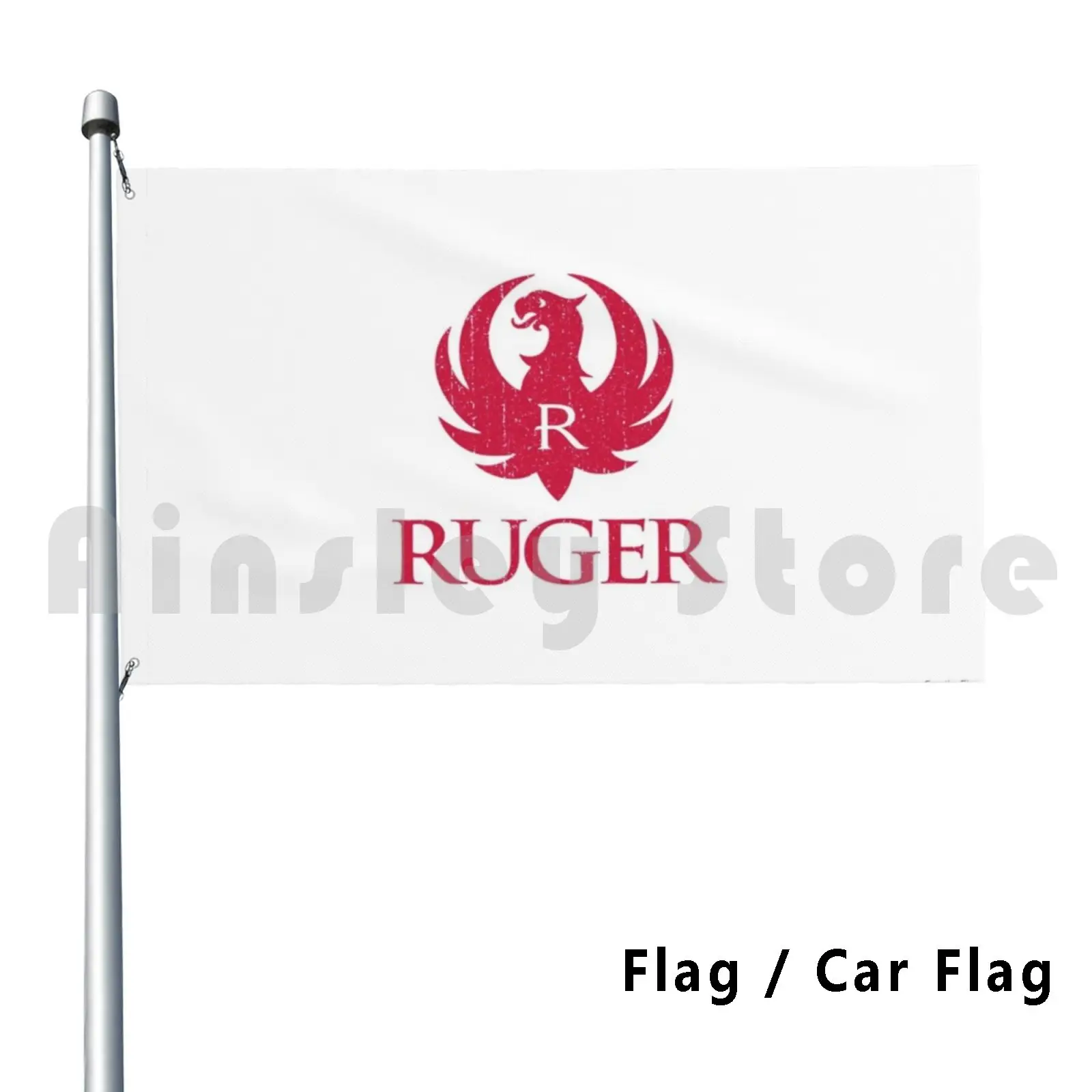 

Ruger Firearms Outdoor Decor Flag Car Flag Pistols Rifles Ruger Remington Benelli Savage Arms Taurus Guns