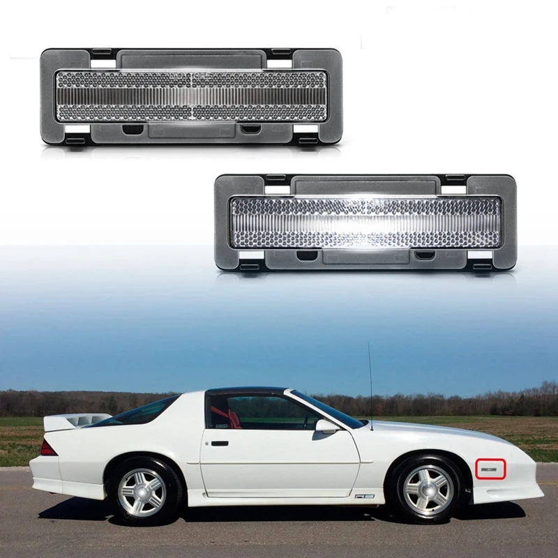 1 пара передний боковой маркер для модели Chevy Camaro Pontiac Firebird 1982-1992