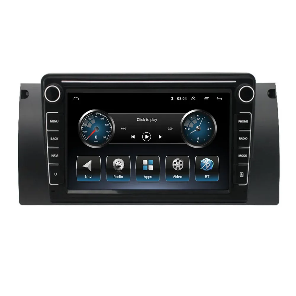 

9-дюймовый автомобильный мультимедийный DVD-плеер для BMW E39, радио, Android12, 8-ядерный процессор 8 + 128, для BMW E39 1995-2003 M5, встроенный CarPlay, DSP-камера